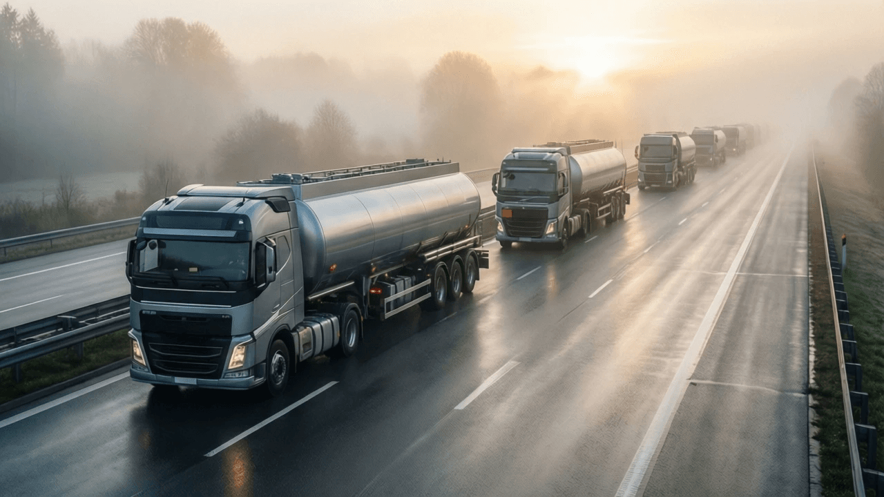 Zuverlässige Brennstofflogistik